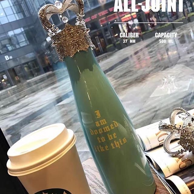 意大利皇冠保溫杯 蒂芙尼蓝/500毫升