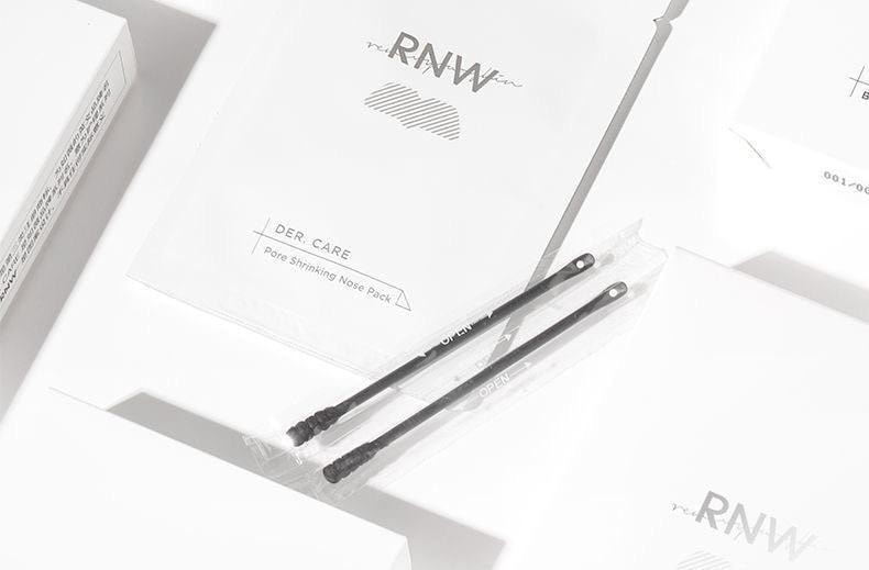 【中国直邮】 RNW/如薇 鼻贴去黑头导出液收缩毛孔深层清洁温和男女通用学生 五组/盒