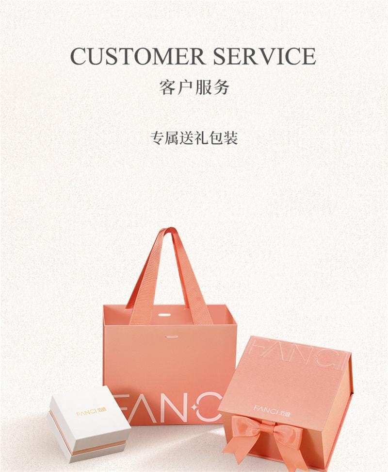 【中國直郵】 範琦 【許願池系列】許願池項鍊女銀高級感禮物送女友 方糖款 1條