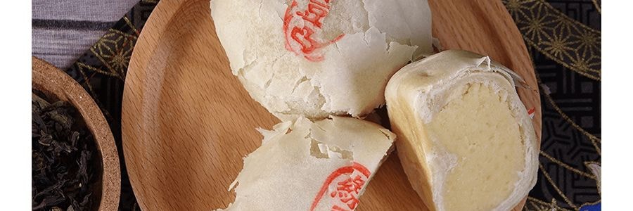 味全 六粒綠豆凸禮盒 綠豆酥餅月餅點心 6枚入 600g【中秋伴手禮】