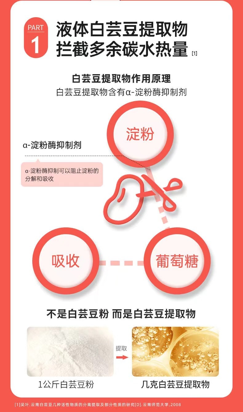 【中国直邮】 姿美堂 酵素 嗨吃燃燃 左旋肉碱咖啡风味饮品 减肥 燃烧脂肪 柠檬西柚味 吉娜 颖儿同款 45ml*7袋