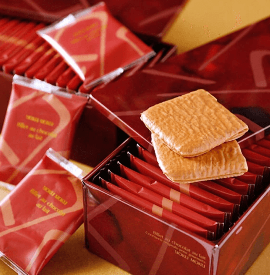 【日本直邮】Yokumoku最新冬季限定巧克力夹心饼干零食小吃糕点礼盒24枚