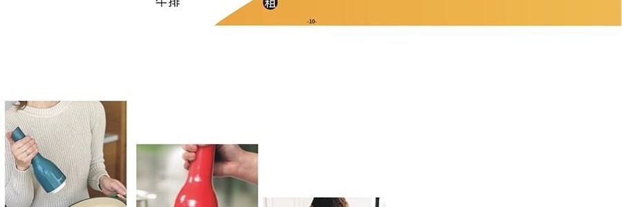 FINAMILL 快卡式全自动香料研磨器 胡椒花椒海盐研磨器 姜妍同款白色 两个料仓可替换