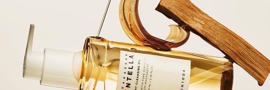 韩国SKIN1004理肤天使 马达加斯加积雪草轻盈卸妆油 多效合一植物性洁面乳 200ml 快速乳化卸妆 温和不刺激 镇定水润 去毛孔老废污垢