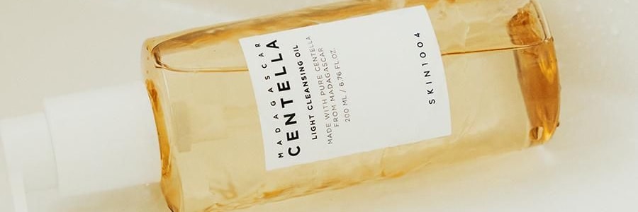 韩国SKIN1004理肤天使 马达加斯加积雪草轻盈卸妆油 多效合一植物性洁面乳 200ml 快速乳化卸妆 温和不刺激 镇定水润 去毛孔老废污垢