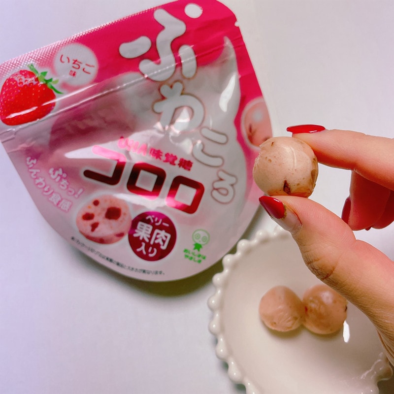 【日本直效郵件】日本UHA悠哈 味覺糖 純正100%青葡萄口感果汁軟糖 48g