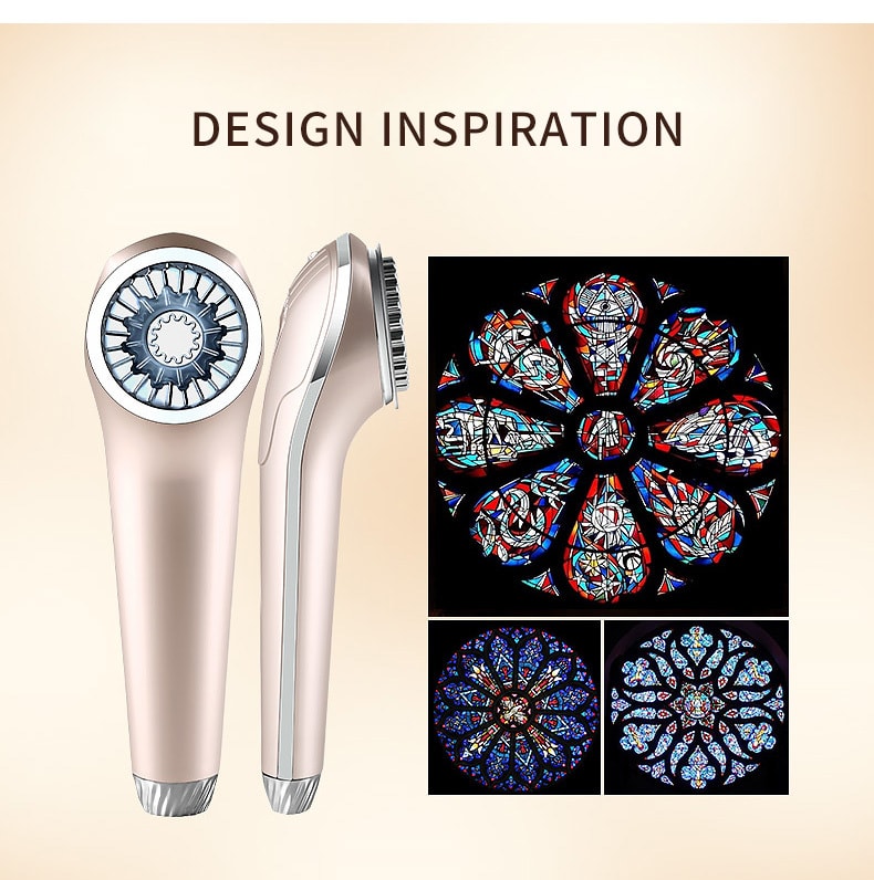 K·SKIN金稻 射頻美容儀臉部 紅綠紫光子嫩膚儀 提拉緊緻 淡化細紋臉部 導入美顏儀 KD9905