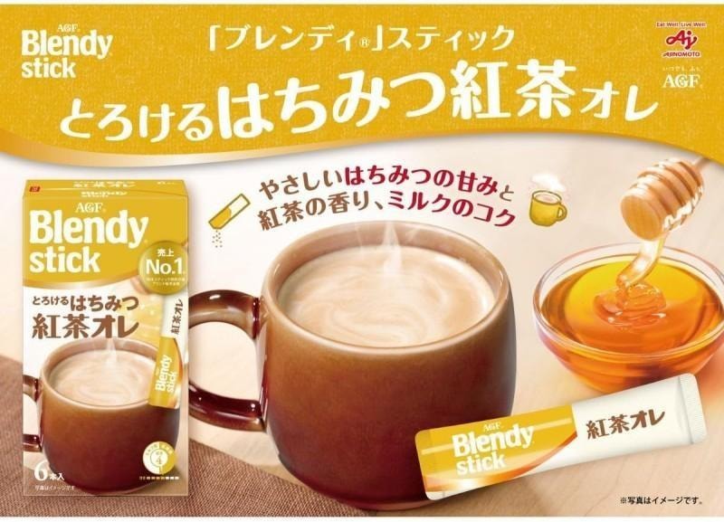 日本 AGF BLENDY系列 蜂蜜紅茶拿鐵 6條裝
