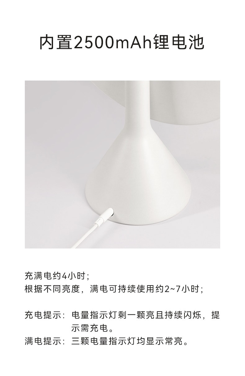 【中國直郵】MUID led燈化妝鏡 日光智慧大圓鏡專業美容桌面補光鏡子 黑橘色款