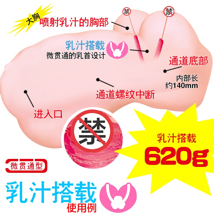 日本 MAGIC EYES Disgraceful Oppai Body 男士专用情趣玩具