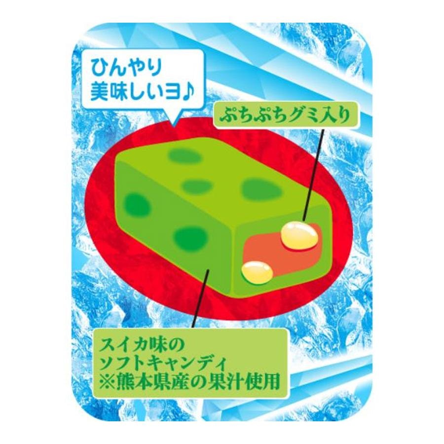 【日本直邮】UHA悠哈 味觉糖 果汁夹心软糖 西瓜味 10粒