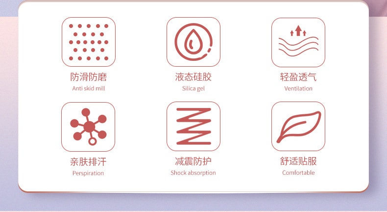 【中國直郵】中歐騎乘男女防滑瑜珈手套防起繭單槓擼鐵液體矽膠運動防滑半指手套 灰粉色-S