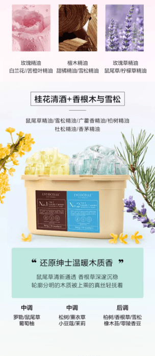 綻家 藍桉葉精油三合一洗衣凝珠桂花與清酒味/梔子花與沈香木味囤貨裝 12g*60顆