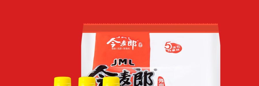 【亞米限定禮包】大力宵夜禮包 今麥郎紅燒牛肉麵 5連包 + 康師傅冰紅茶 1500ml +王老吉涼茶 620ml