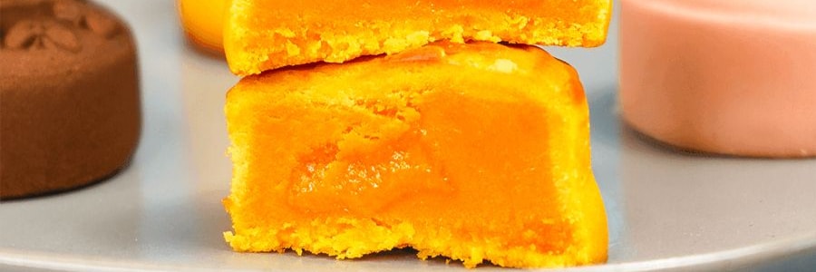 稻香村 金色年华 高端月饼礼盒 520g 【奶黄燕窝流心月饼*3 卡布奇诺燕窝流心桃山月饼*3 仙桃慕斯燕窝流心桃山月饼*2 港式流心奶黄月饼*2】