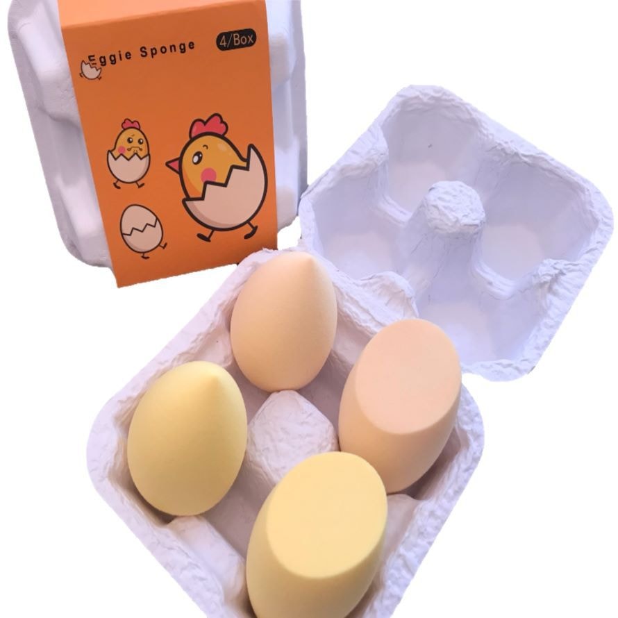 妖制鸡蛋仔美妆蛋 (一盒4个)