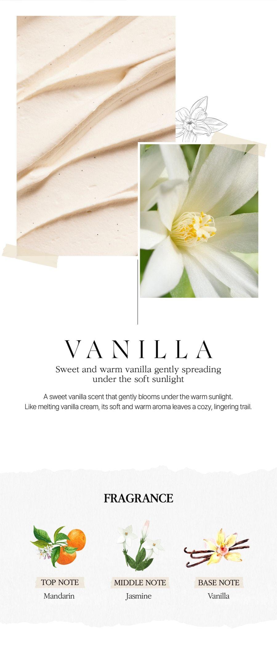 韓國 BOM 戚風香草香氛美白身體乳 嫩膚留香 提亮滋潤 保濕型 200ml