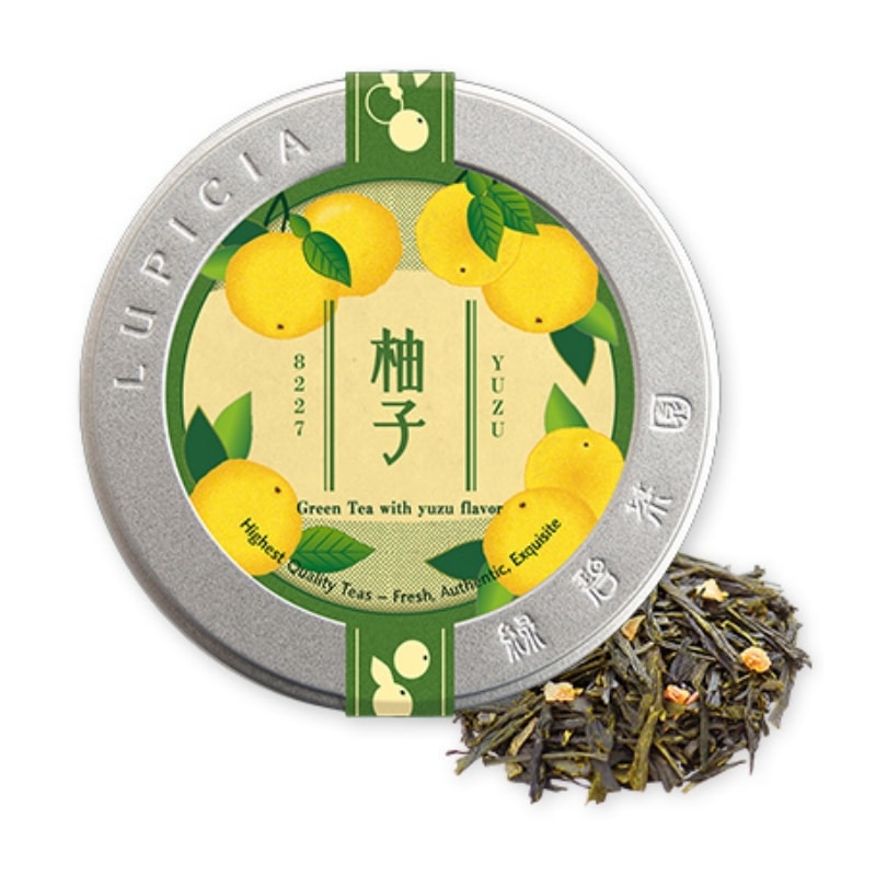 【日本直邮】日本LUPICIA绿碧茶园  最新限定 柚子绿茶 50g