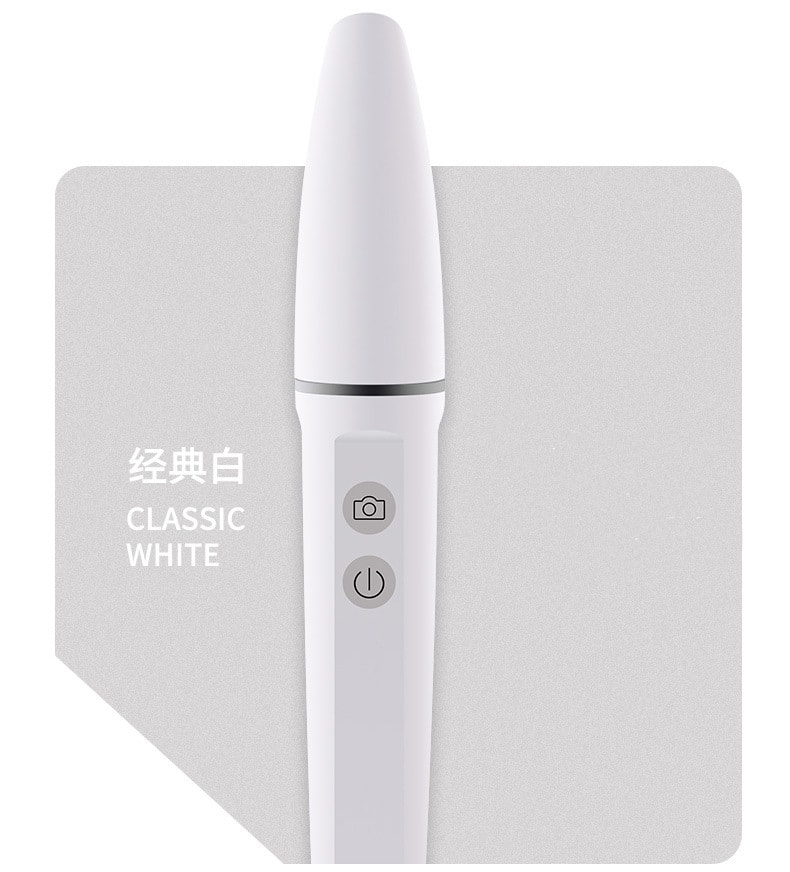 【中國直郵】北歐歐慕 可視挖耳勺高清無線wifi發光內視鏡採耳工具 黑色款