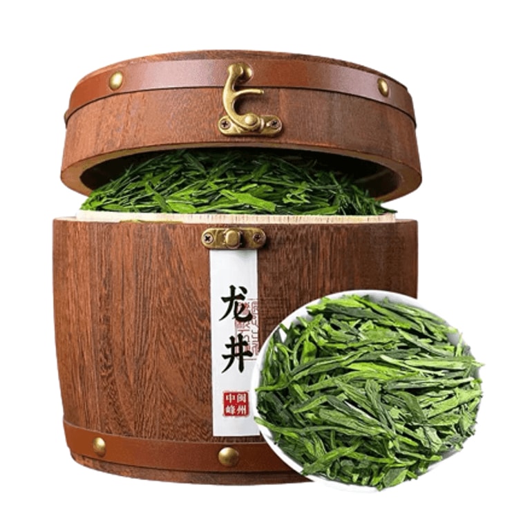 【中國直郵】 中閩峰州 2025新茶葉龍井茶春茶明前綠茶禮盒裝濃香型正宗杭州豆香散裝 250g/瓶