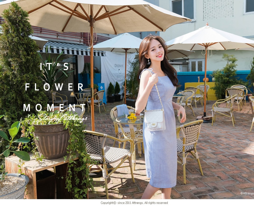 【韩国直邮】ATTRANGS 百搭多色V领气质简约时尚针织衫 天蓝色 Free