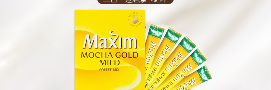 韓國MAXIM麥馨 三合一即溶摩卡咖啡 20條入 240g