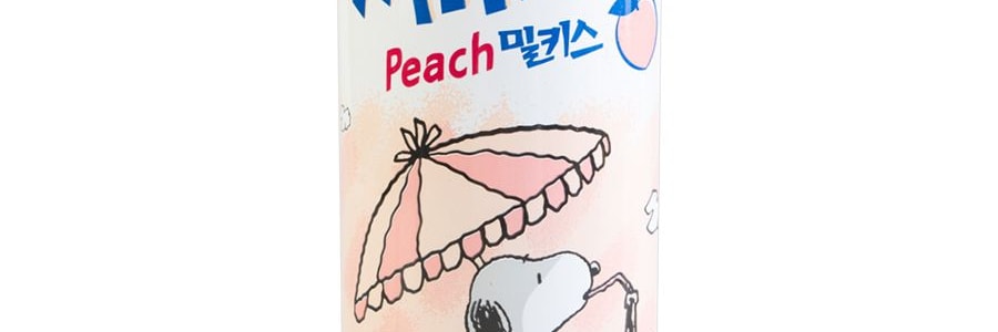 韓國LOTTE樂天 牛奶蘇打碳酸飲料 蜜桃味 250ml 新舊包裝隨機發