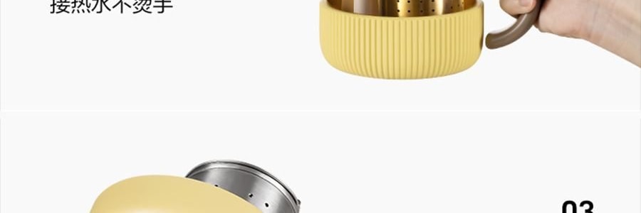 BUYDEEM北鼎 划水鸭泡茶吨吨杯子 玻璃杯壶 600ml DG86/A9