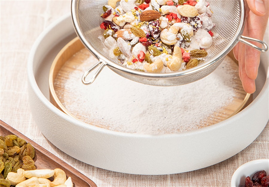 【中国直邮】 花姐食养 碎碎念桂花藕粉坚果羹营养早餐代餐食品莲藕粉  550g/罐