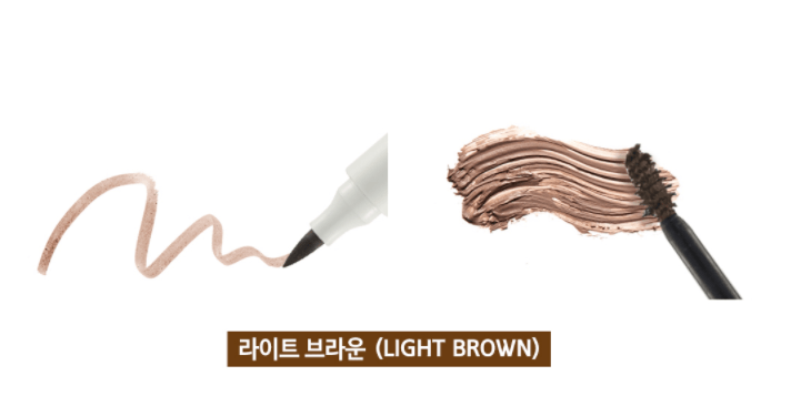 Dual Tint Brow Cara - Light Brown  7g