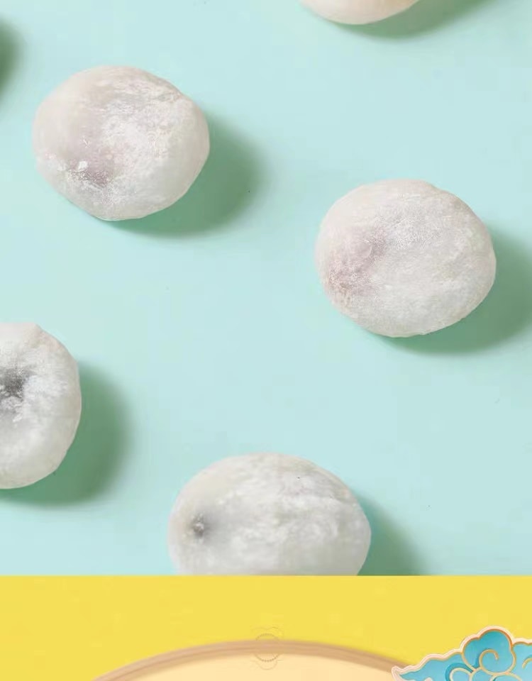 禦食園 老北京風味爆漿麻薯 (本批次雙口味)草莓口味 酸奶味磨嘰 135克