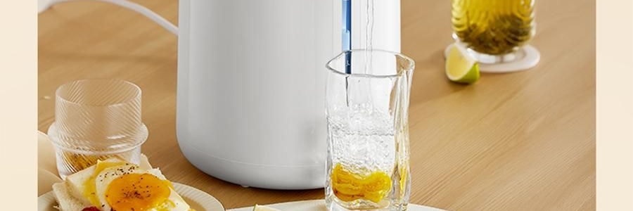 BEAR小熊 元氣小水吧 智慧不銹鋼電水瓶即熱飲水機 3.0L 白色