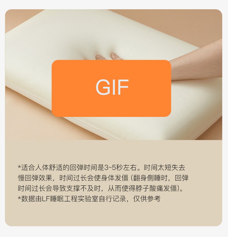中國拉芙菲爾奶蓋枕睡眠助眠專用護頸椎枕分區慢回彈記憶棉枕頭