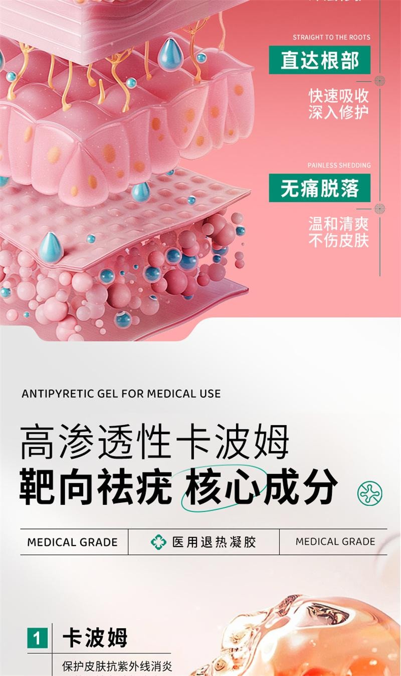 【中国直邮】 北京同仁堂 扁平疣软膏 医用去疣神器去除丝状疣瘊小肉粒一抹灵无忧祛疣型凝胶 20g