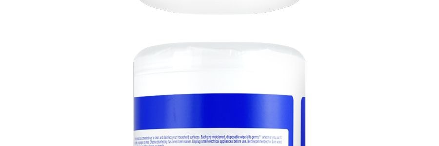 Lysol 殺菌消毒濕紙巾 99.9%殺死細菌病毒 3倍清潔力 80錠 柑橘香型