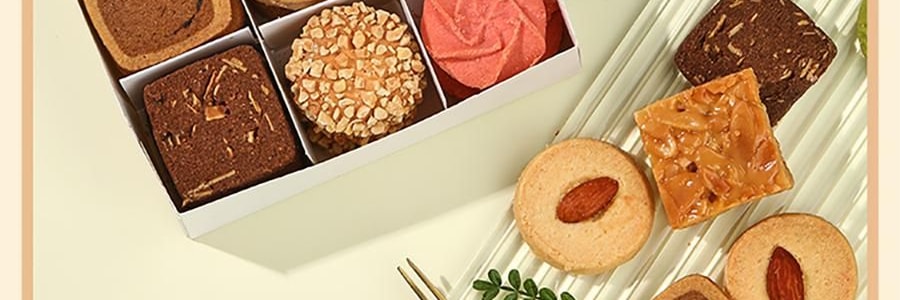 悠享时 扶光什锦曲奇礼盒 混合7口味 200g