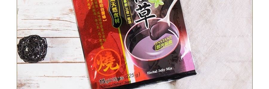 台灣健康時代 即食黑糖燒仙草 15包入 225g