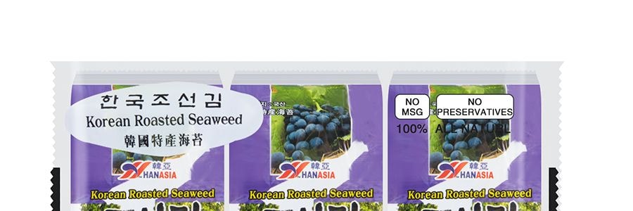 韓國HAN ASIA韓亞 香脆海苔 3包入 15g