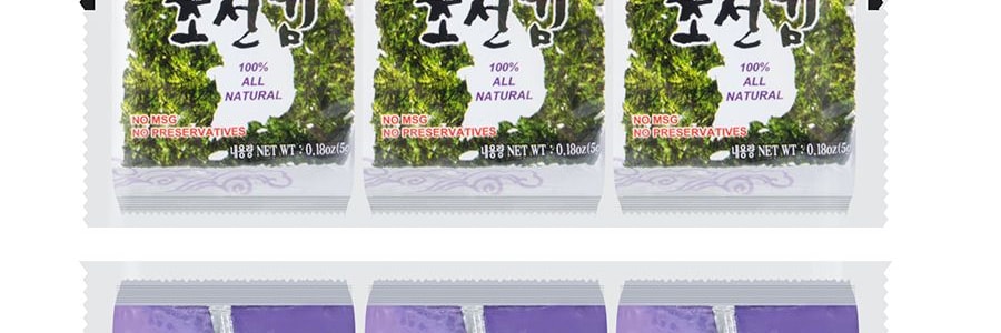 韓國HAN ASIA韓亞 香脆海苔 3包入 15g