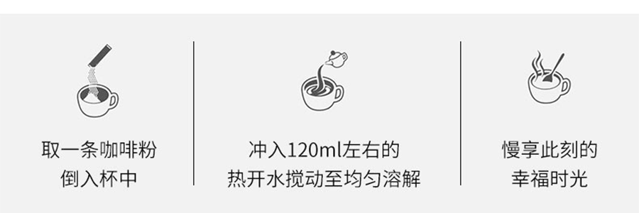 日本AGF BLENDY STICK 季节限定 冰牛奶咖啡冷饮 7条入