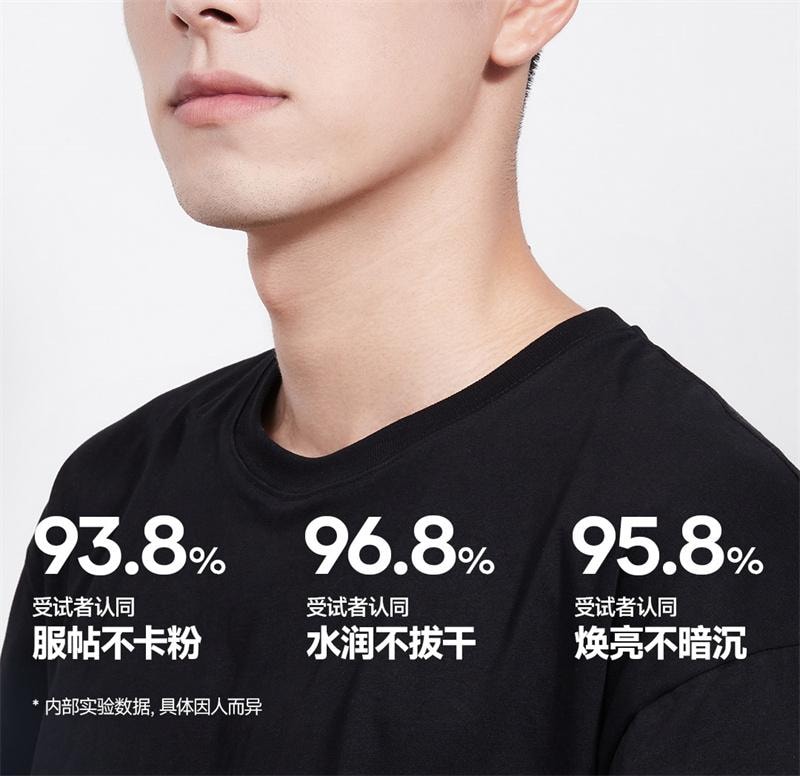 【中国直邮】oiu 男士素颜霜王者归来痘印痘坑隐匿毛孔自然bb霜遮瑕 30g 自然偏深肤色02