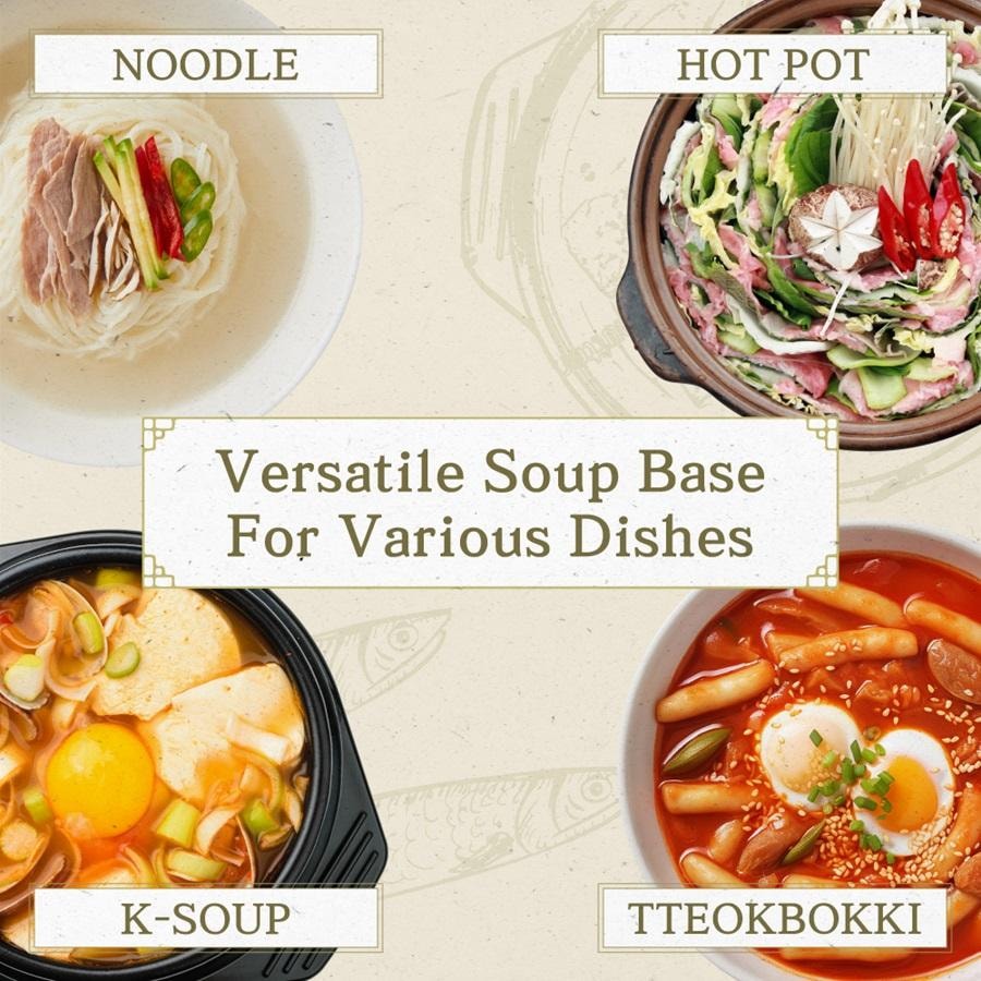 韓國 Kim's Table 我們家的名品高湯 鳀魚高湯錠 天然調味料 硬幣高湯 大號(4 克 X 50粒)