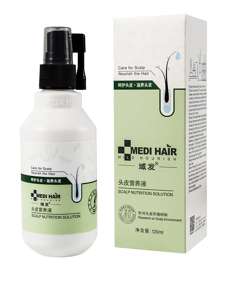 【中國直郵】MEDI HAIR域發 頭皮營養液 滋養髮根 呵護頭髮 改善頭皮環境 120ml