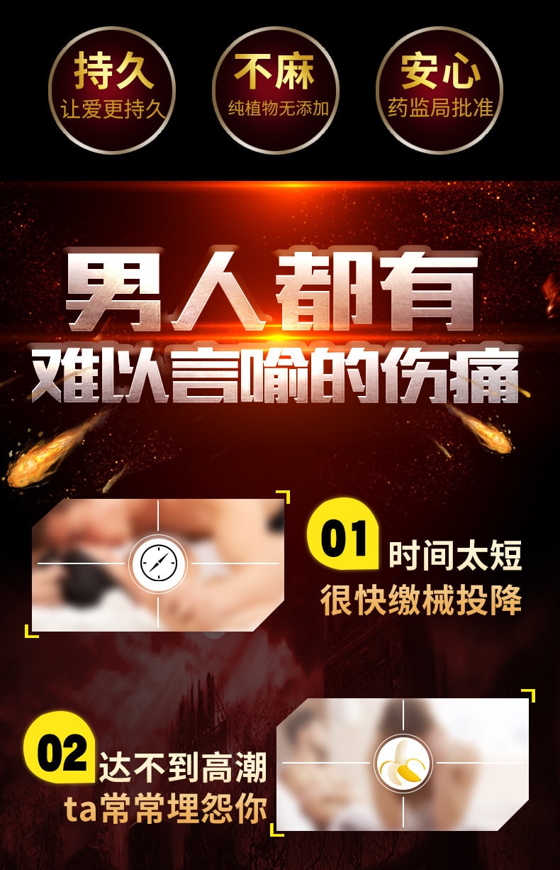 【中國直郵】 大町 新品 日本進口 延時噴劑 男士延時噴劑 15ml