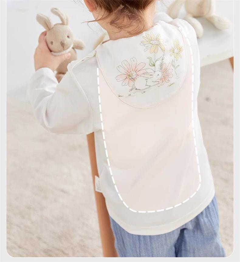 【中國直郵】 全棉時代 寶寶純棉吸汗巾幼兒園墊背男女童嬰兒隔汗巾紗布汗巾3條裝25*50cm