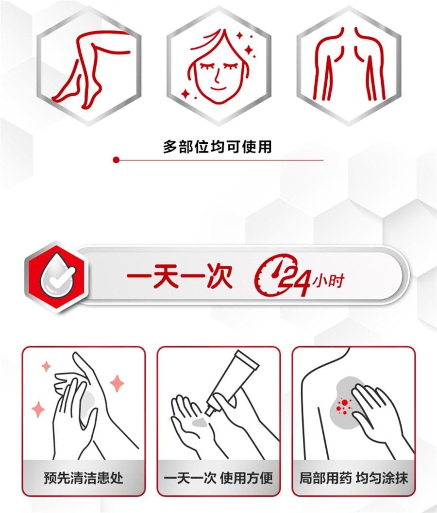 【中國直郵】 艾洛松 糠酸莫米松乳膏 濕疹皮膚搔癢神經性皮膚炎藥斑疹軟膏 5g/盒