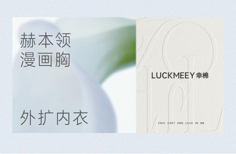 幸棉肤色L码 无痕外扩内衣女赫本领漫画胸内衣大无痕无钢圈软支撑聚拢文胸性感收副乳蜜桃杯