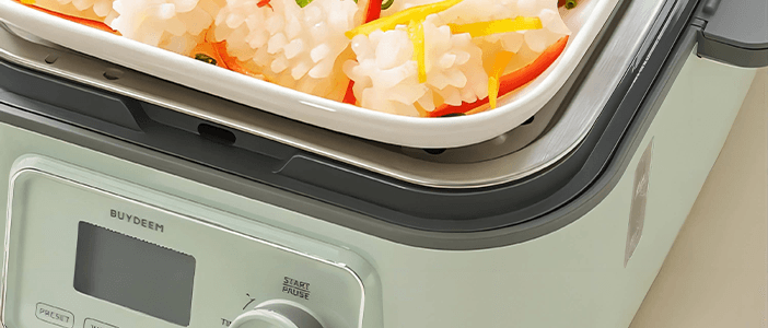 BUYDEEM北鼎 多功能蒸炖锅 隔水蒸炖锅电蒸锅 加大加高不挑餐具 14L G67 双层