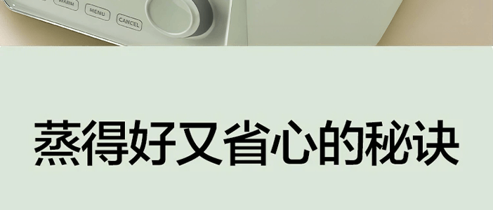 BUYDEEM北鼎 多功能蒸炖锅 隔水蒸炖锅电蒸锅 加大加高不挑餐具 14L G67 双层