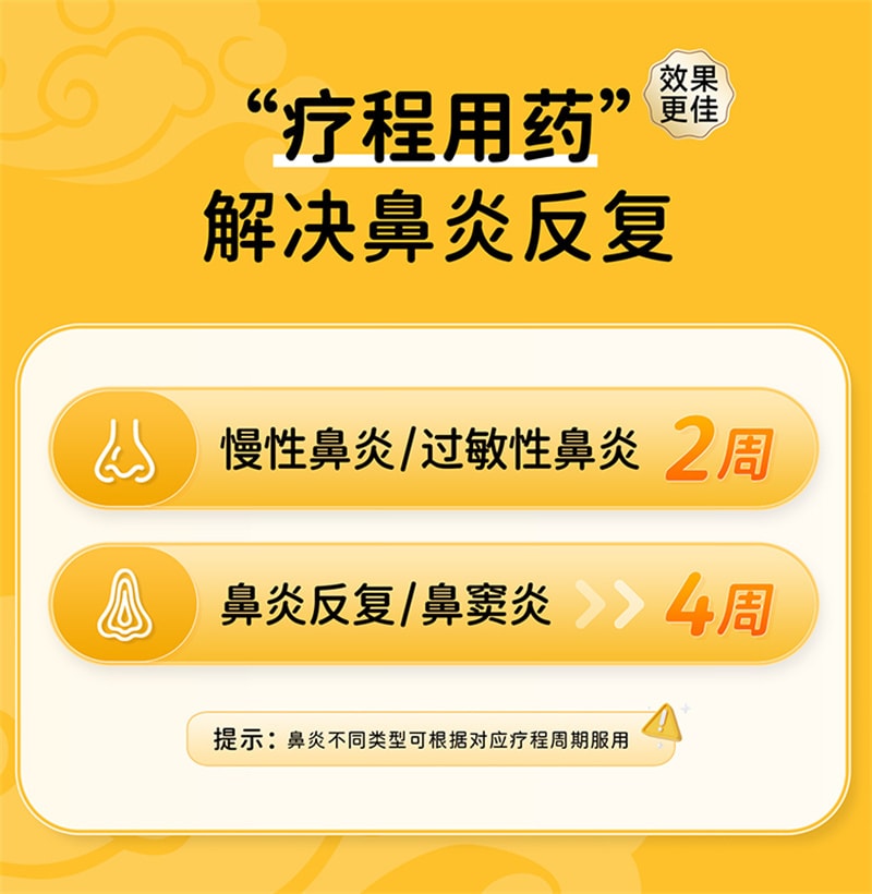 【中国直邮】 迪康 通窍鼻炎颗粒 正品鼻窦炎抗过敏性鼻炎专用特效药成人鼻炎药 15袋 x 1盒